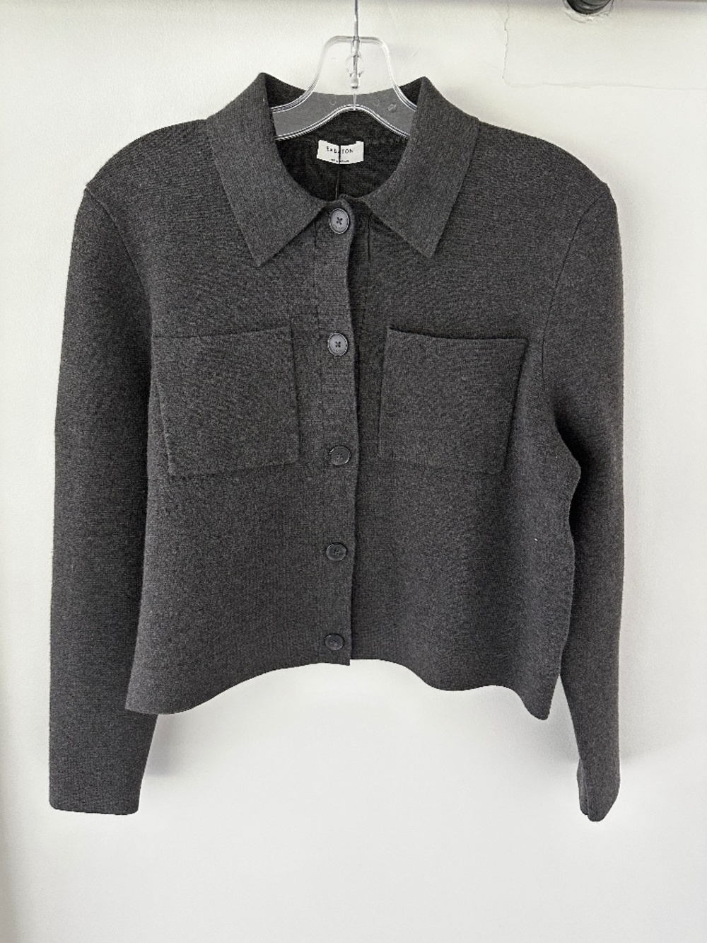 Aritzia Babaton Society Cardigan Heather Galaxy S NWT